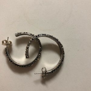 John hardy gold and silver earrings